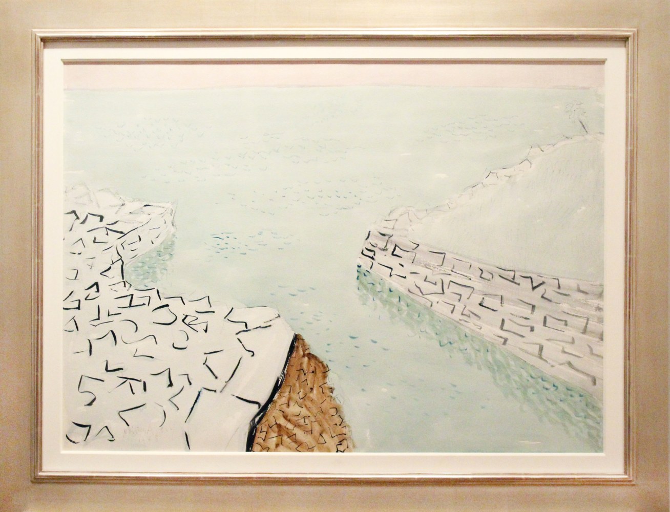 Milton Avery, Sea Walls, 1945