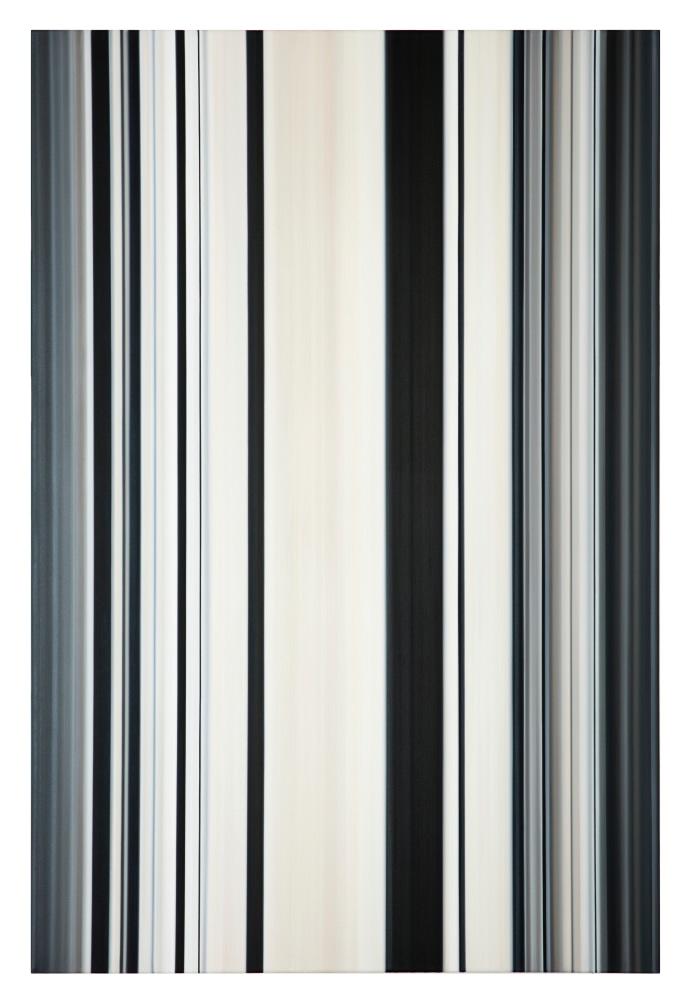 Stripes Nr. 105, 2016, Oil on Canvas