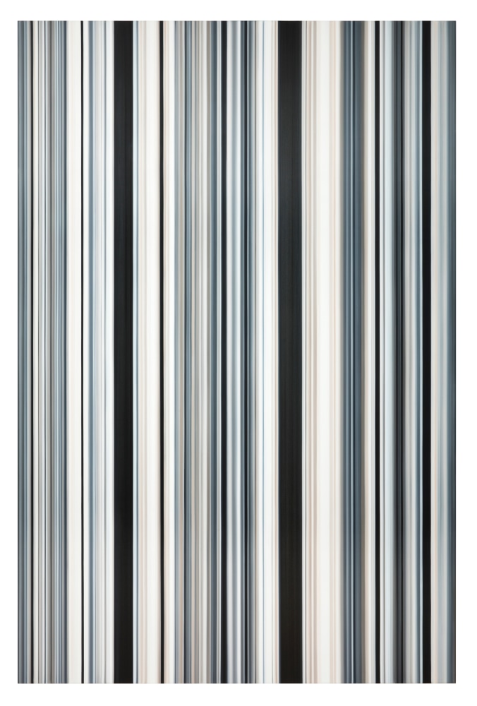 Stripes Nr. 101, 2016, Oil on Canvas
