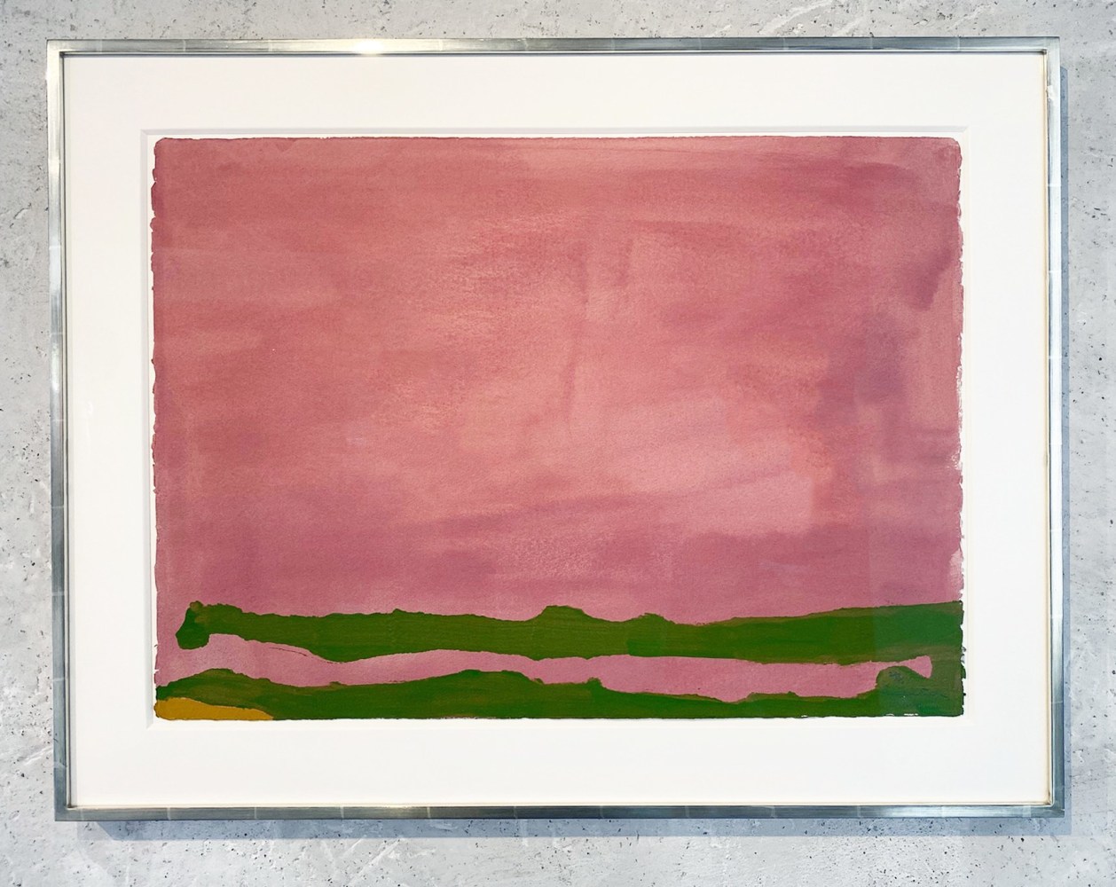 Helen Frankenthaler, Green Likes Mauve, 1970