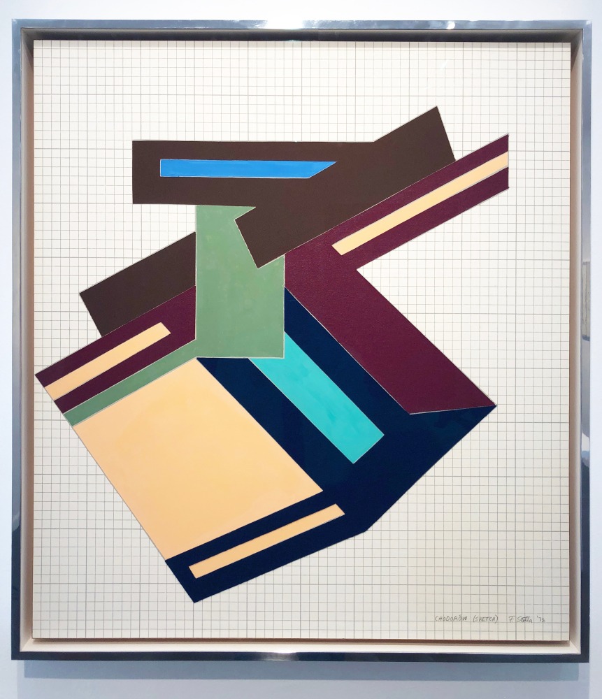 Frank Stella, CHODOR&Oacute;W (SKETCH), 1972