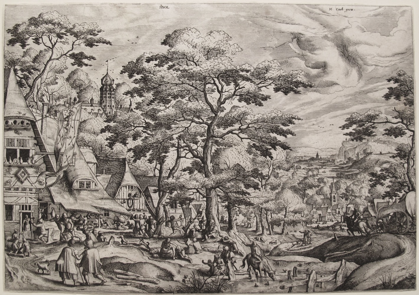 Kermess (2nd State), 1562  Etching