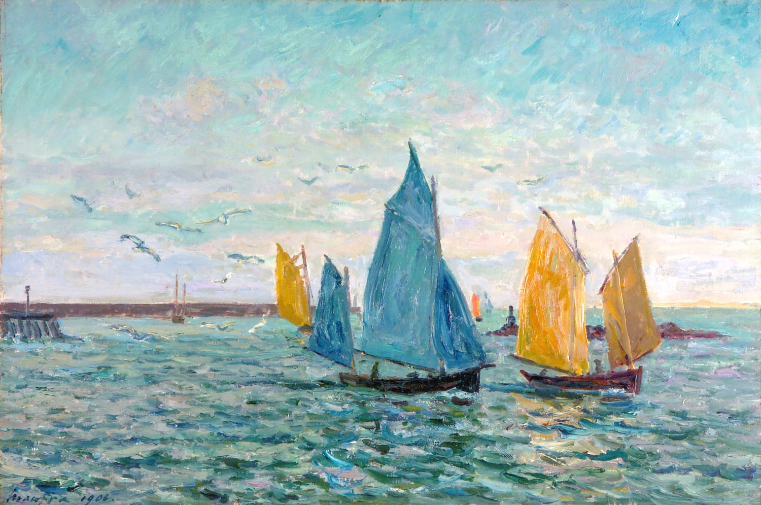 Return of the Shrimp-Fishing Boats