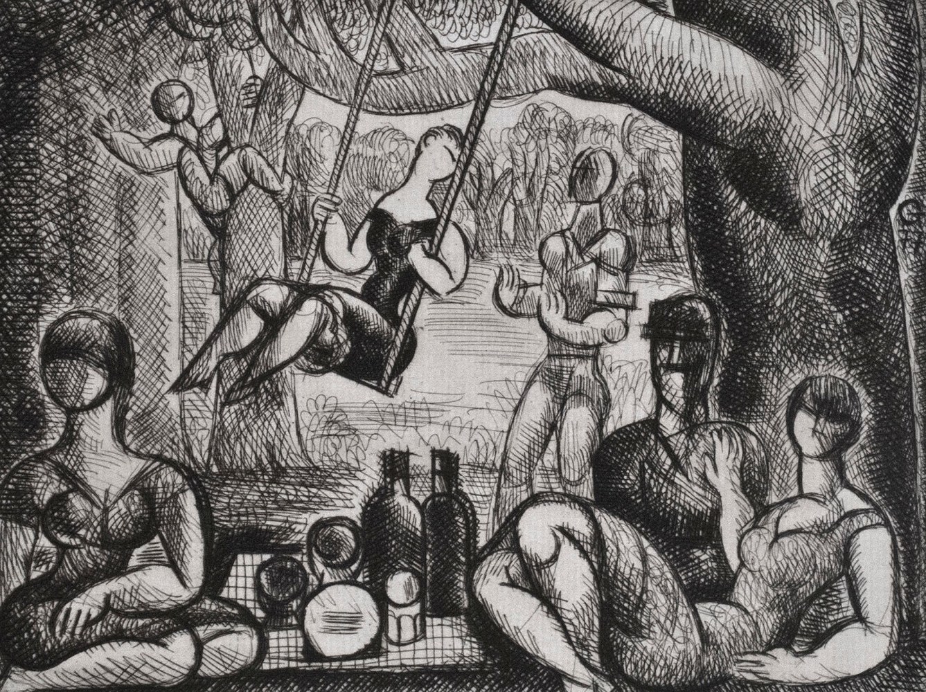 Vacation Week, in the Woods of Vincennes