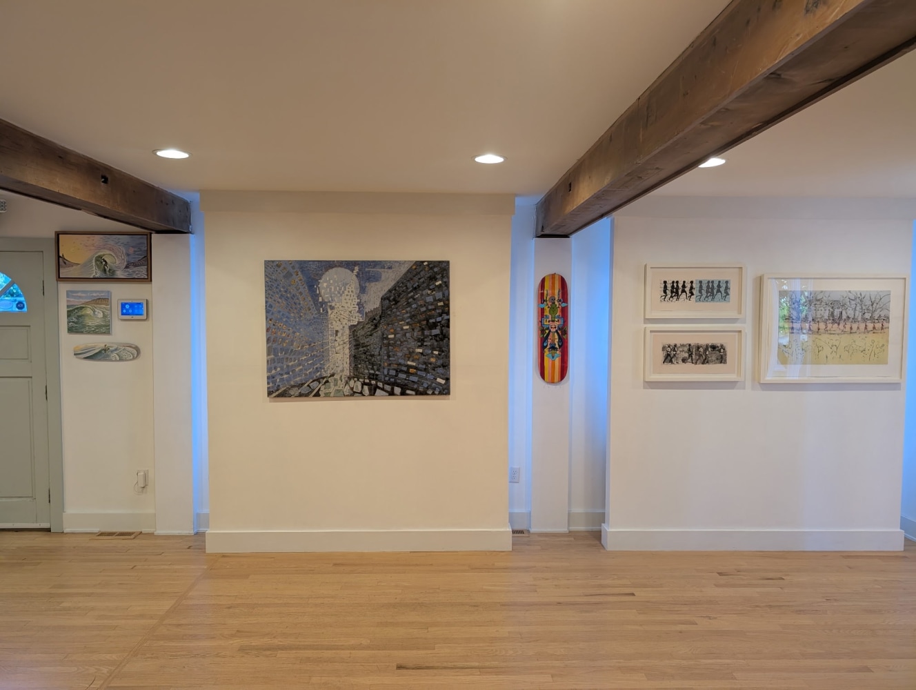 Installation View : &quot;The Only Way Out Is Through&quot;