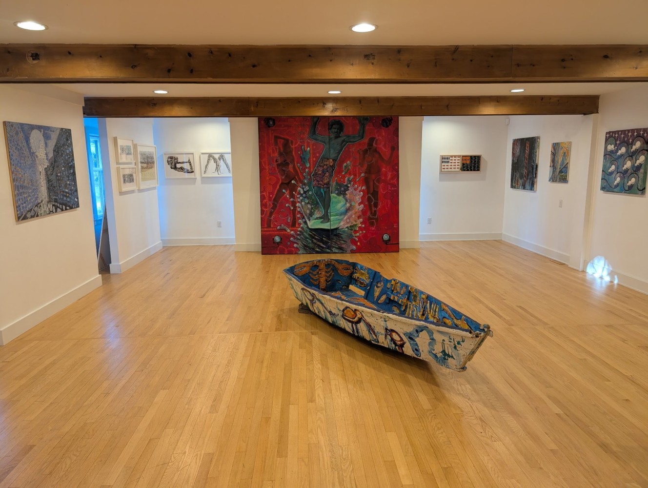 Installation View : &quot;The Only Way Out Is Through&quot;