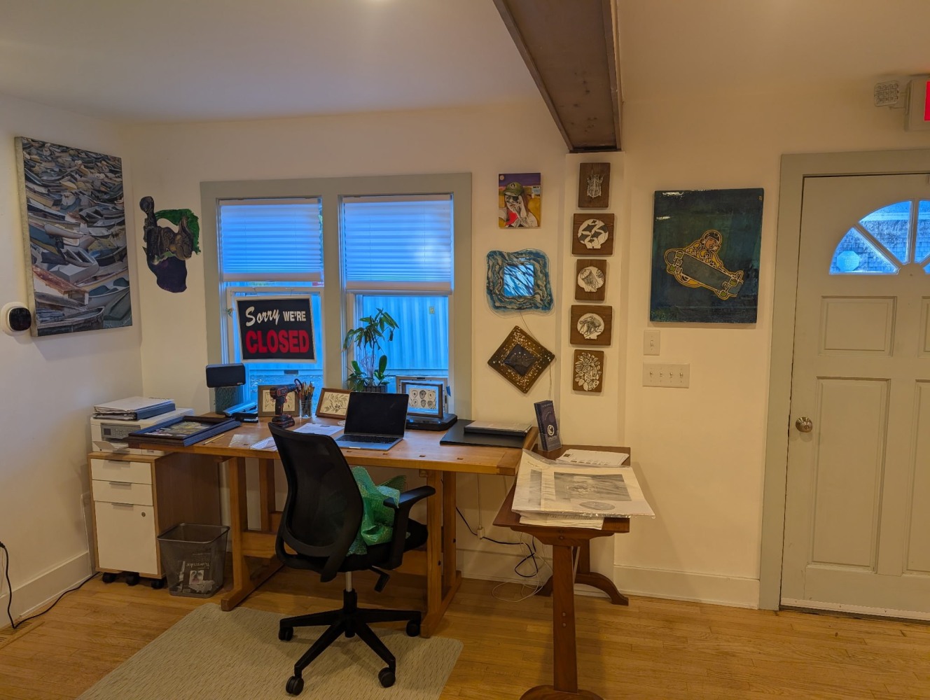 Installation View : &quot;The Only Way Out Is Through&quot;