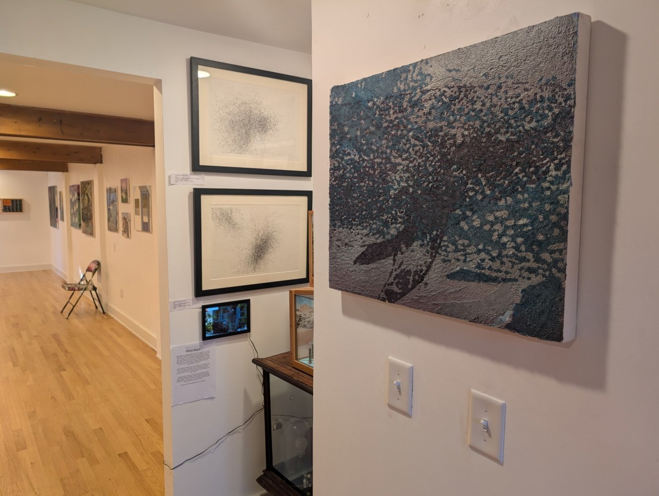 Installation View : &quot;The Only Way Out Is Through&quot;