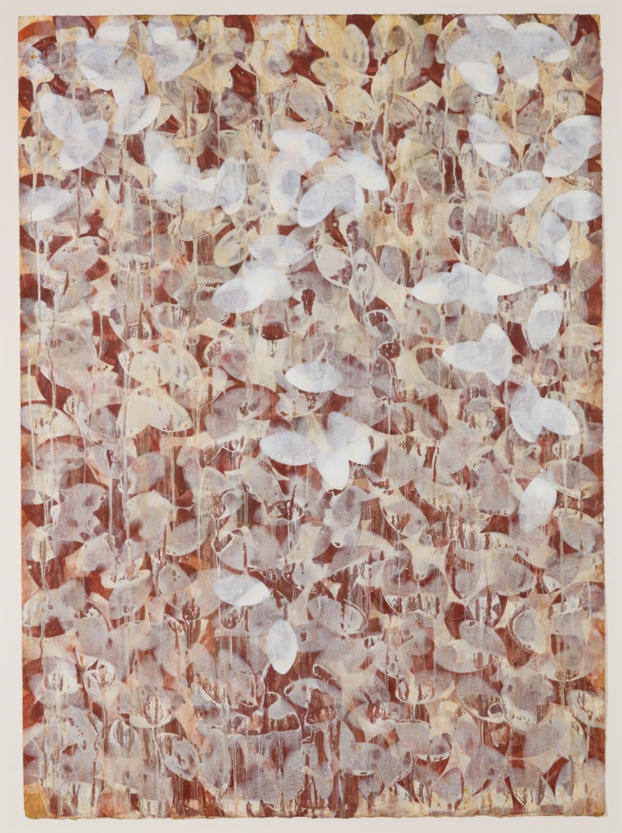 Marc Katano, Zinc, Acrylic on paper