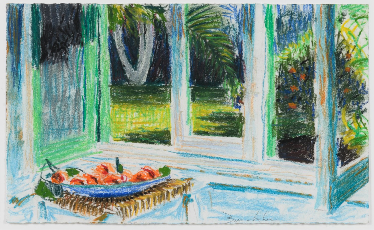 Bruce Cohen, Untitled #15, pastel on paper, signed in pencil, 2004