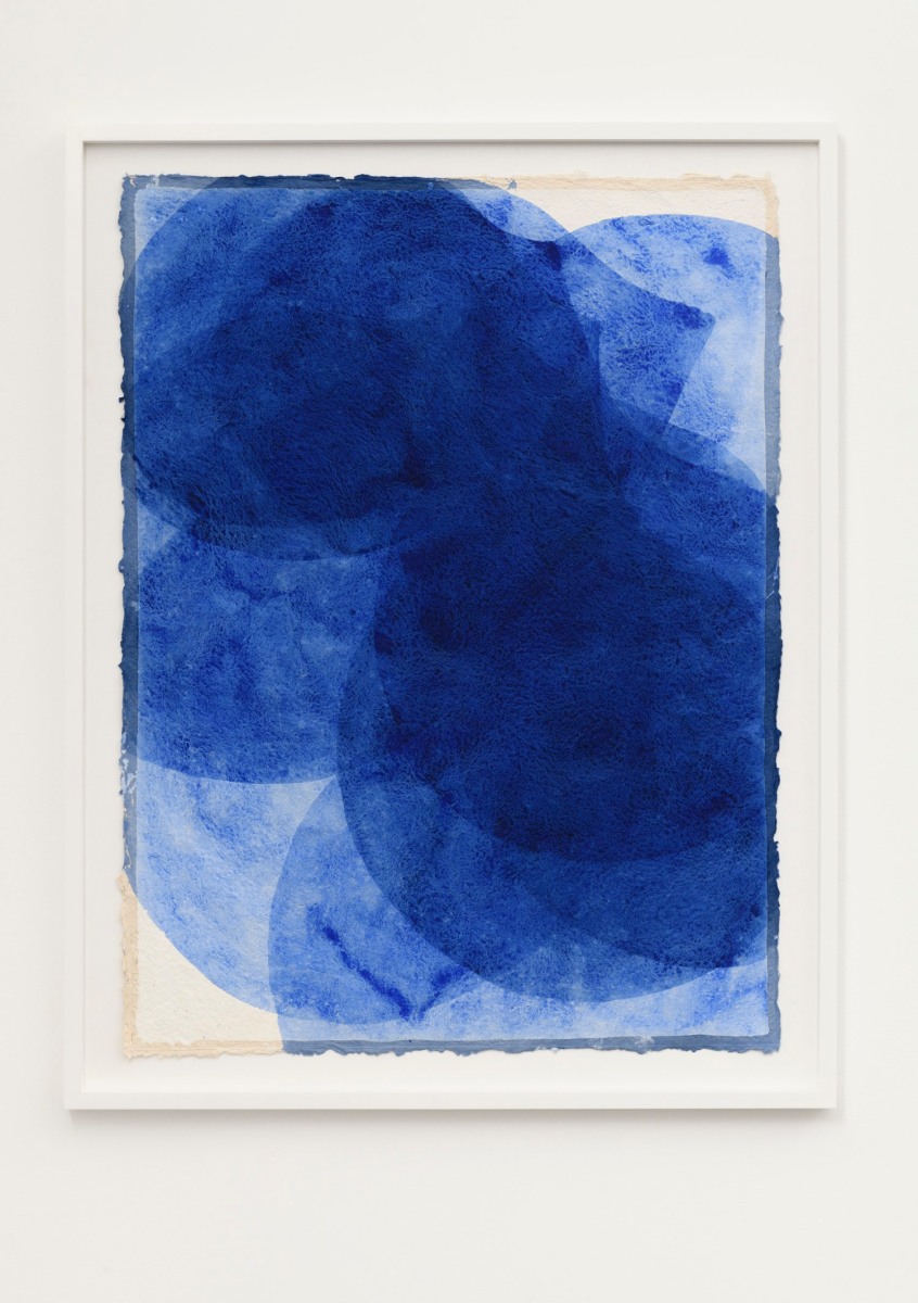 Marc Katano, Pivot, 2018, acrylic on nepalese paper