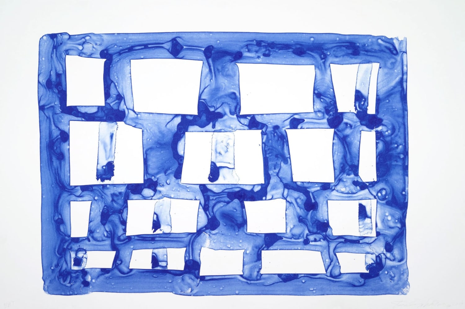 Stanley Whitney, Untitled, Etching