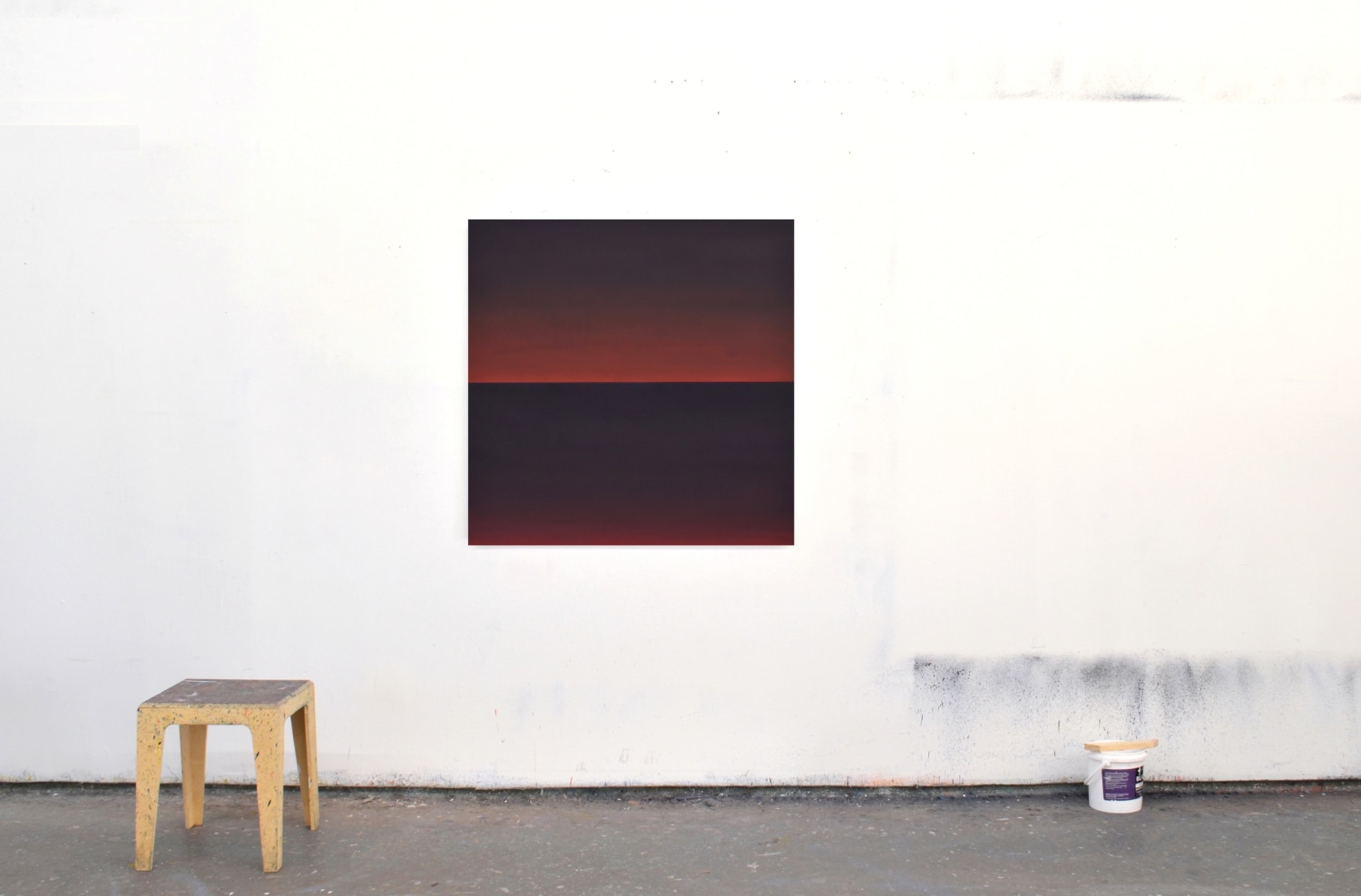 Alex Weinstein, Double Negative 4, Diptych, Acrylic on panel