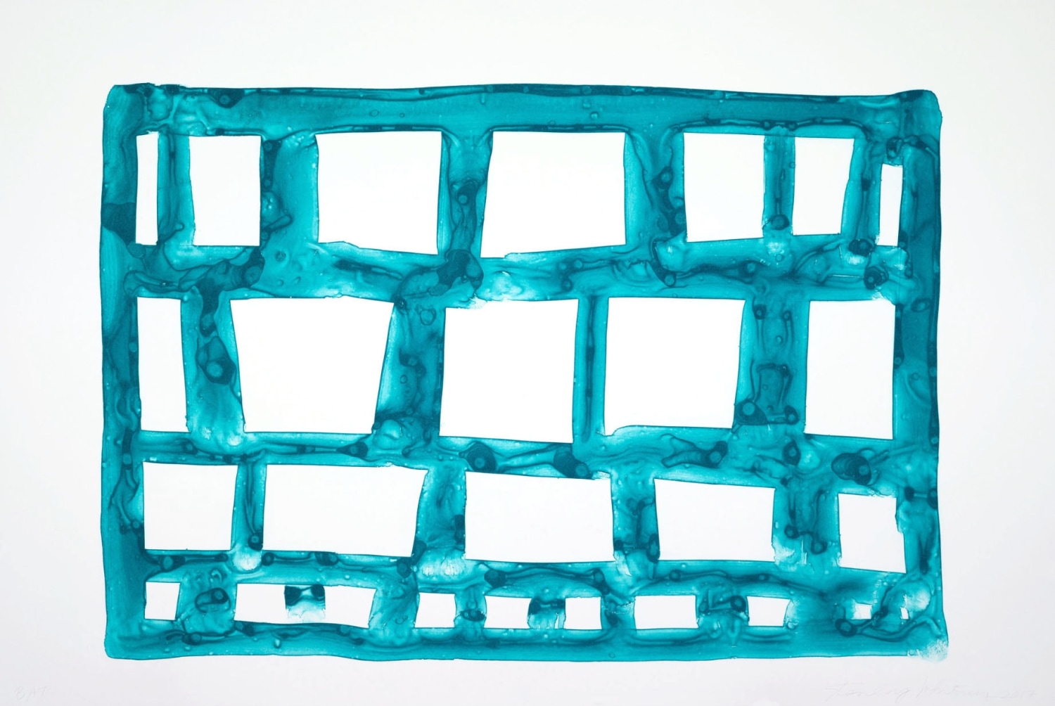 Stanley Whitney, Untitled, Etching