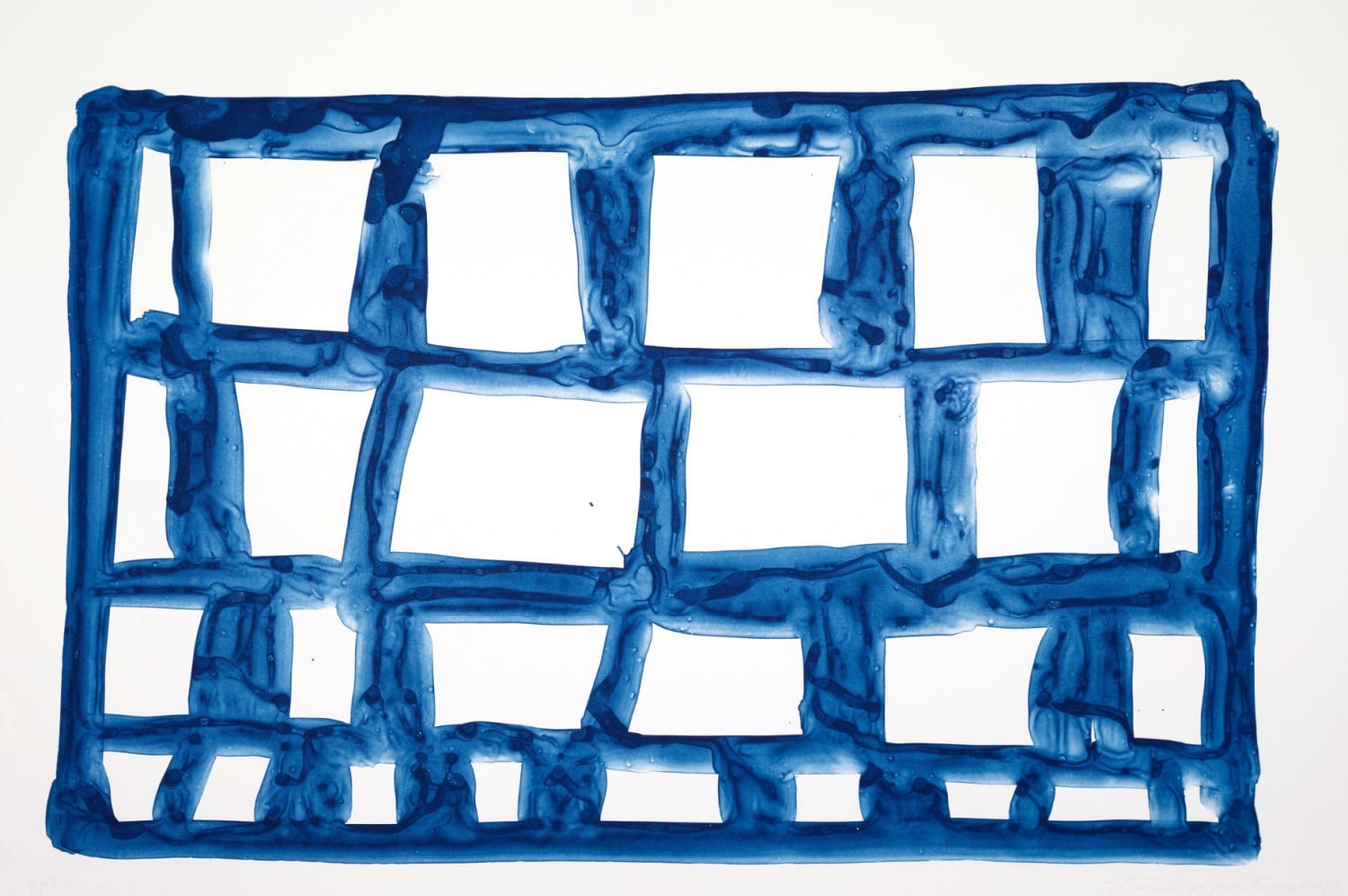 Stanley Whitney, Untitled, Etching