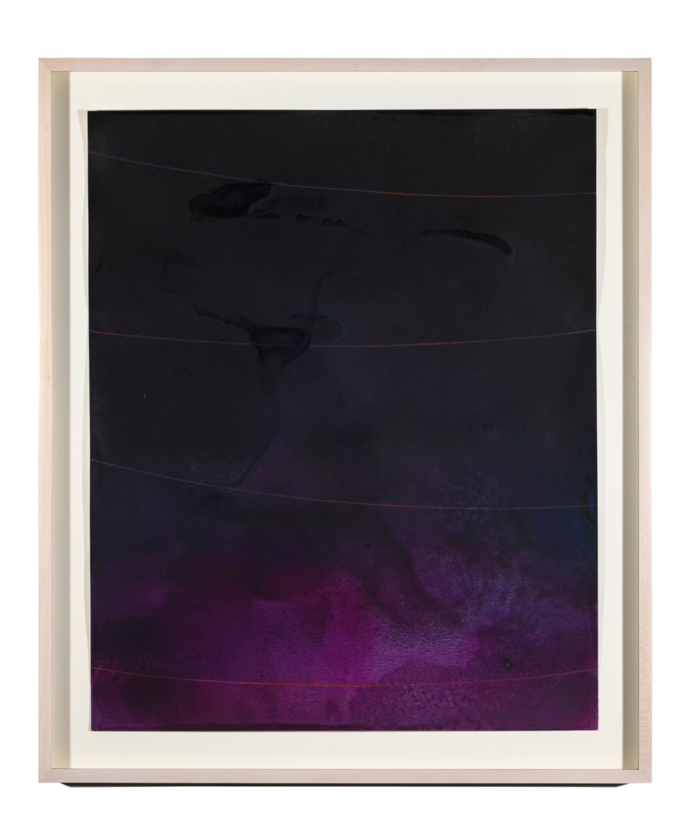 Alex Weinstein, Power Line Drawing #32, Acrylic, graphite and colored pencil