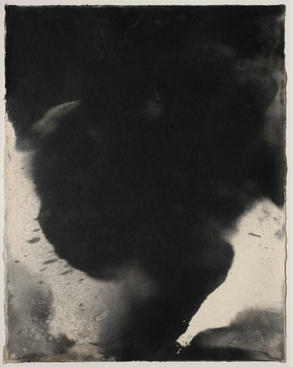 Joe Goode, Sherman (TORd 20), Sumi Ink on Washi paper, 1991