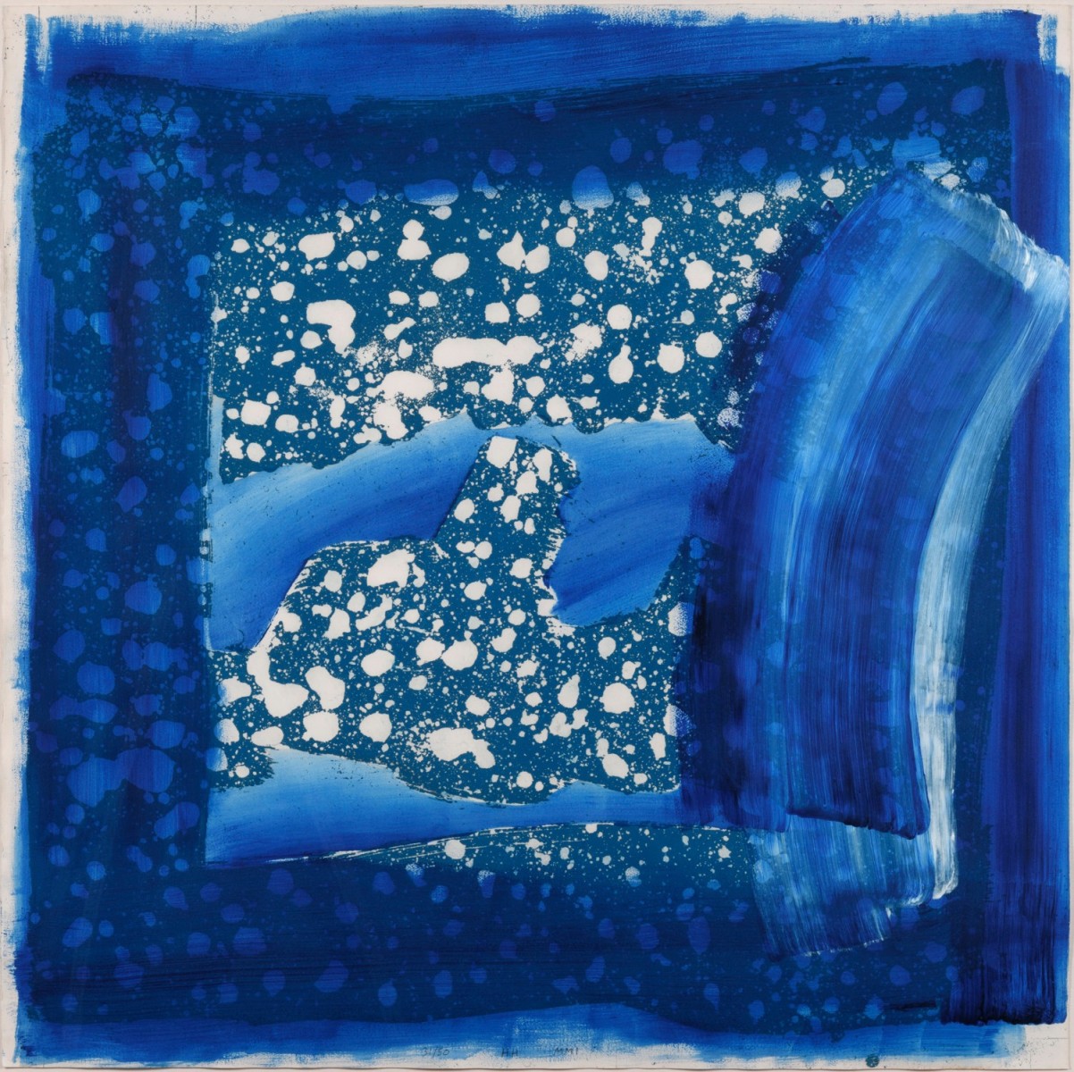 Howard Hodgkin, Frost, Aquatint, Etching