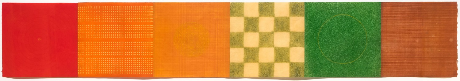 David Shapiro, Savasan, Acrylic on paper