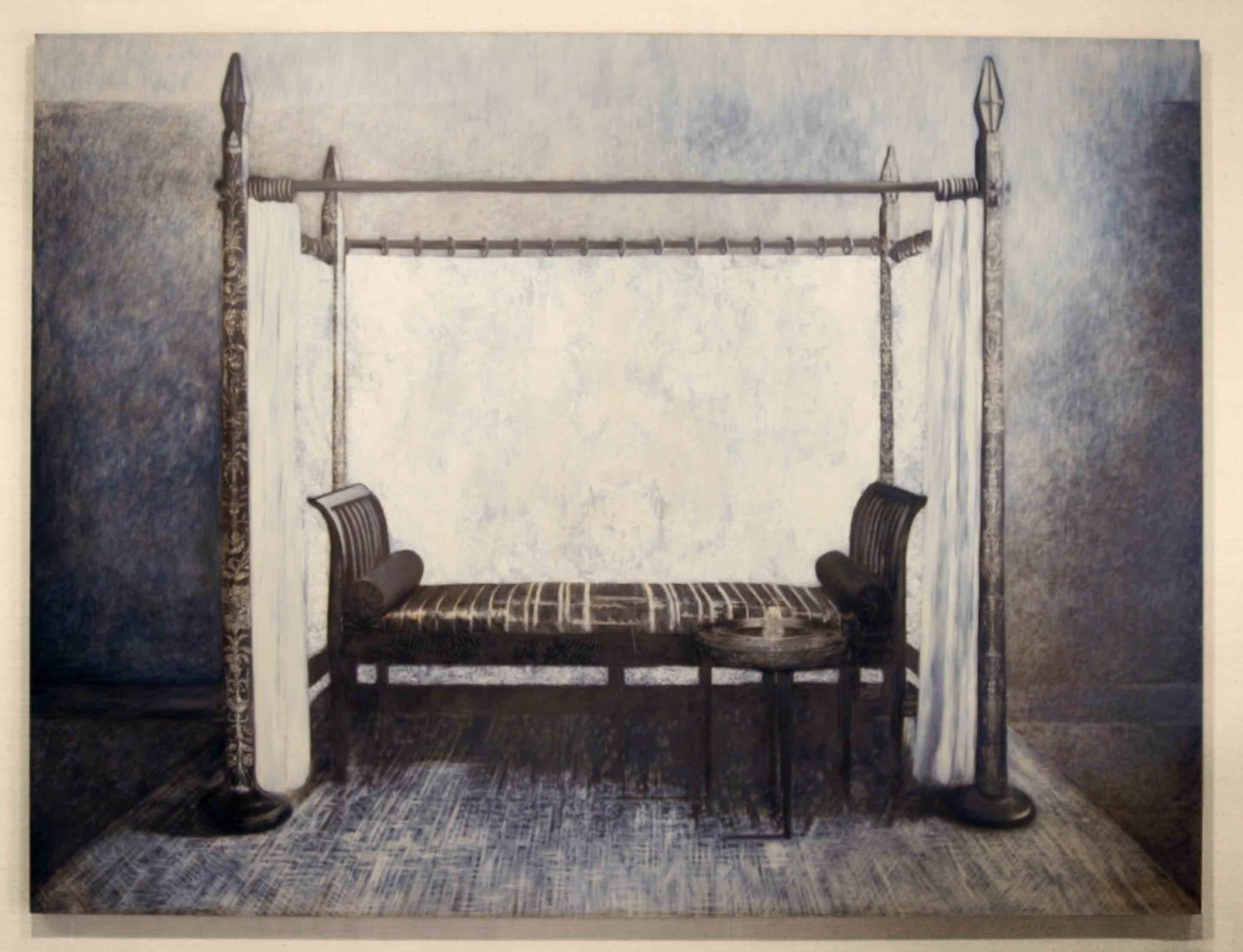 Joan Banach, Afterwards, Oil on wood