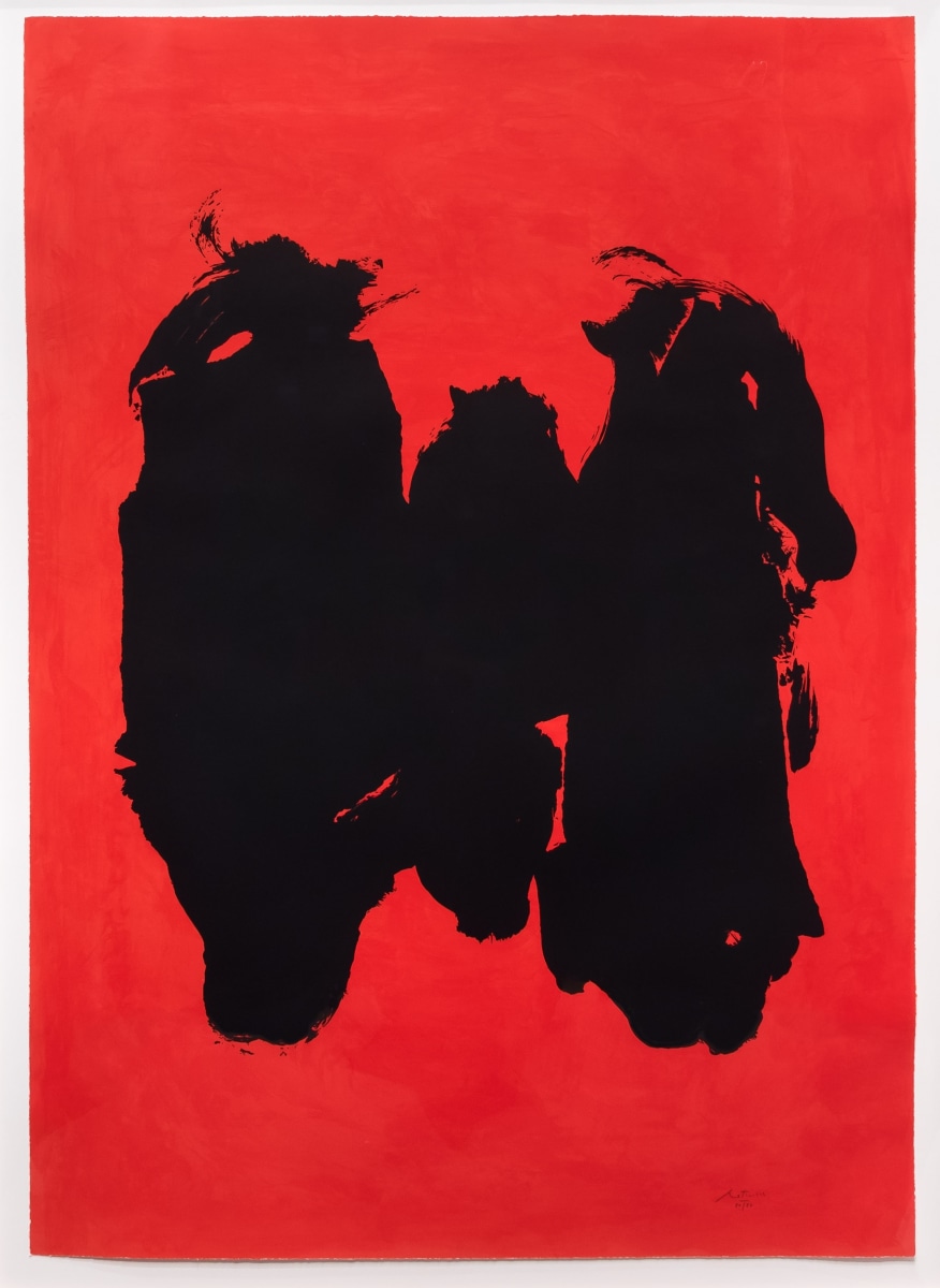Robert Motherwell, Three Figures, Lithograph