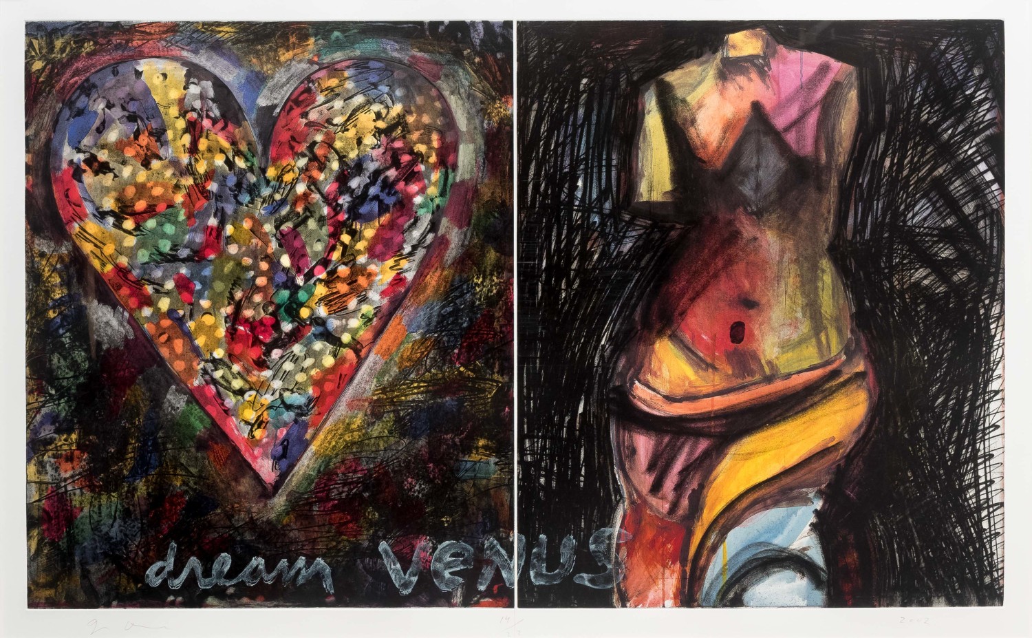 Jim Dine, Dream Venus, Etching