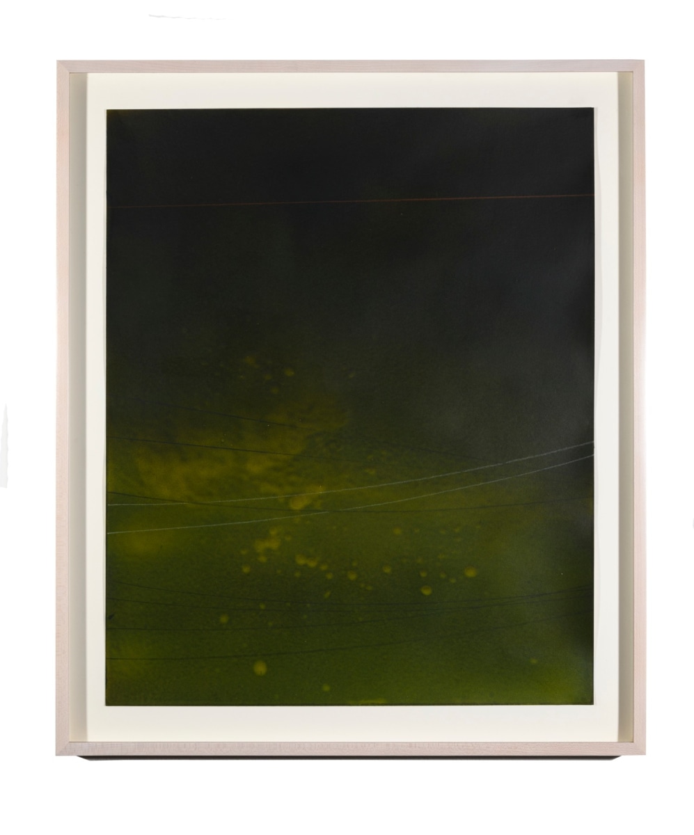 Alex Weinstein, Power Line Drawing #29, Acrylic, graphite and colored pencil