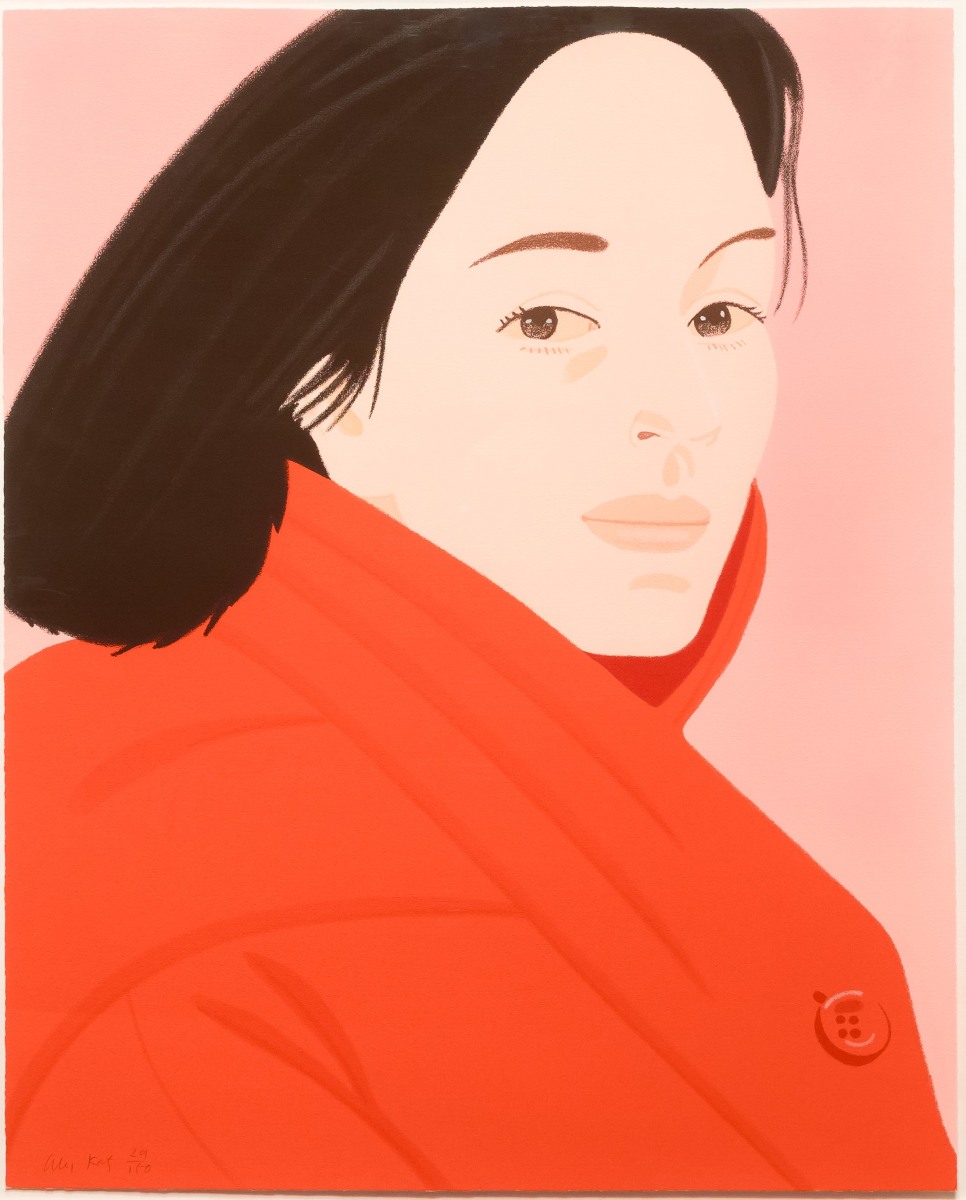 Alex Katz, Brisk Day II, Lithograph