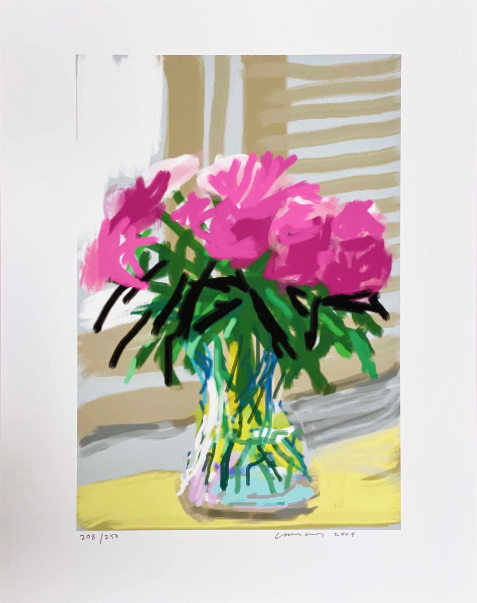 David Hockney, Untitled (no. 535), June 29, 2009, iPhone drawing