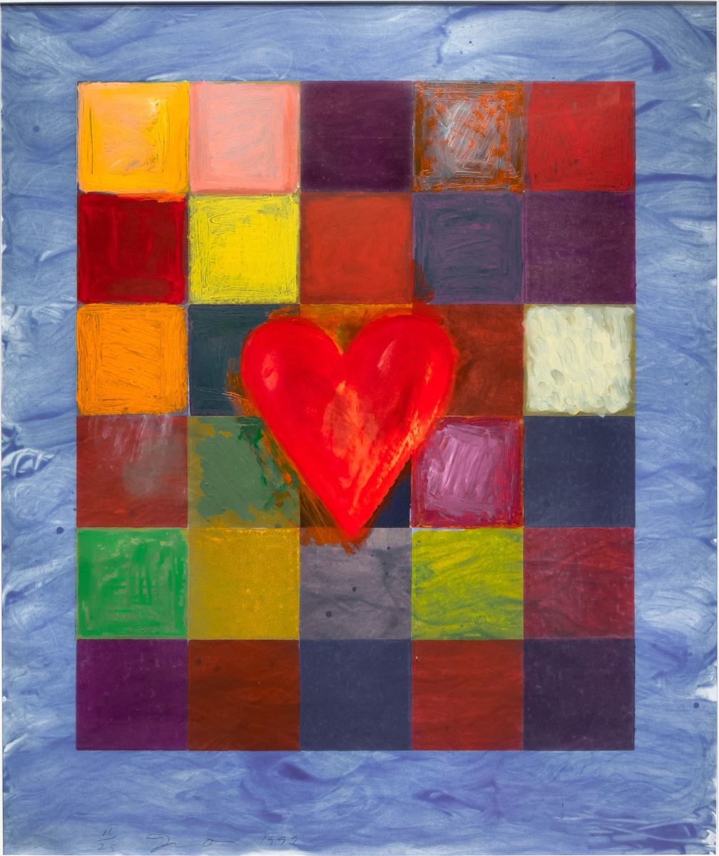 Jim Dine, The Sea Behind, Aquatint