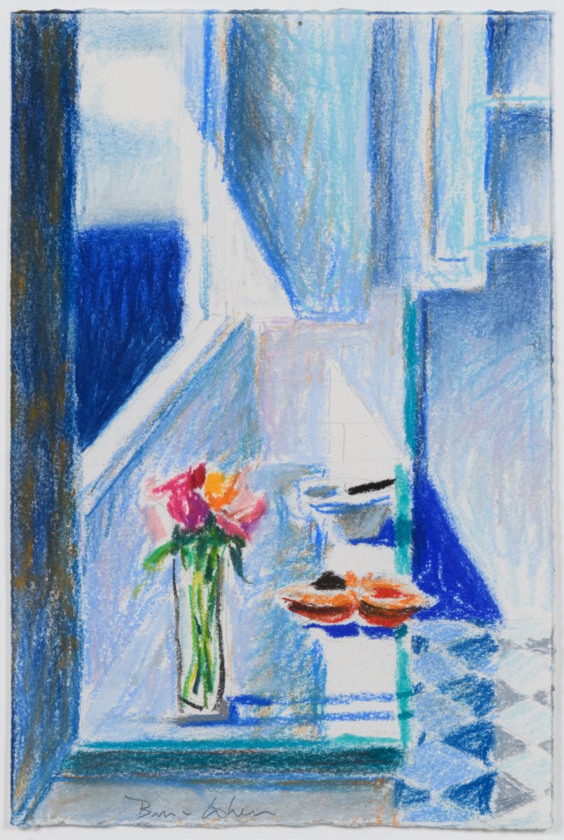 Bruce Cohen, Untitled #12, pastel on paper, signed in pencil, 2018