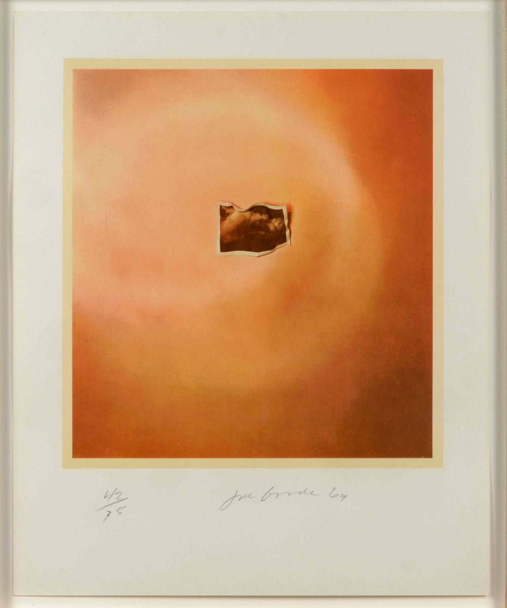 Joe Goode, Photo Cloud (Orange), Lithograph