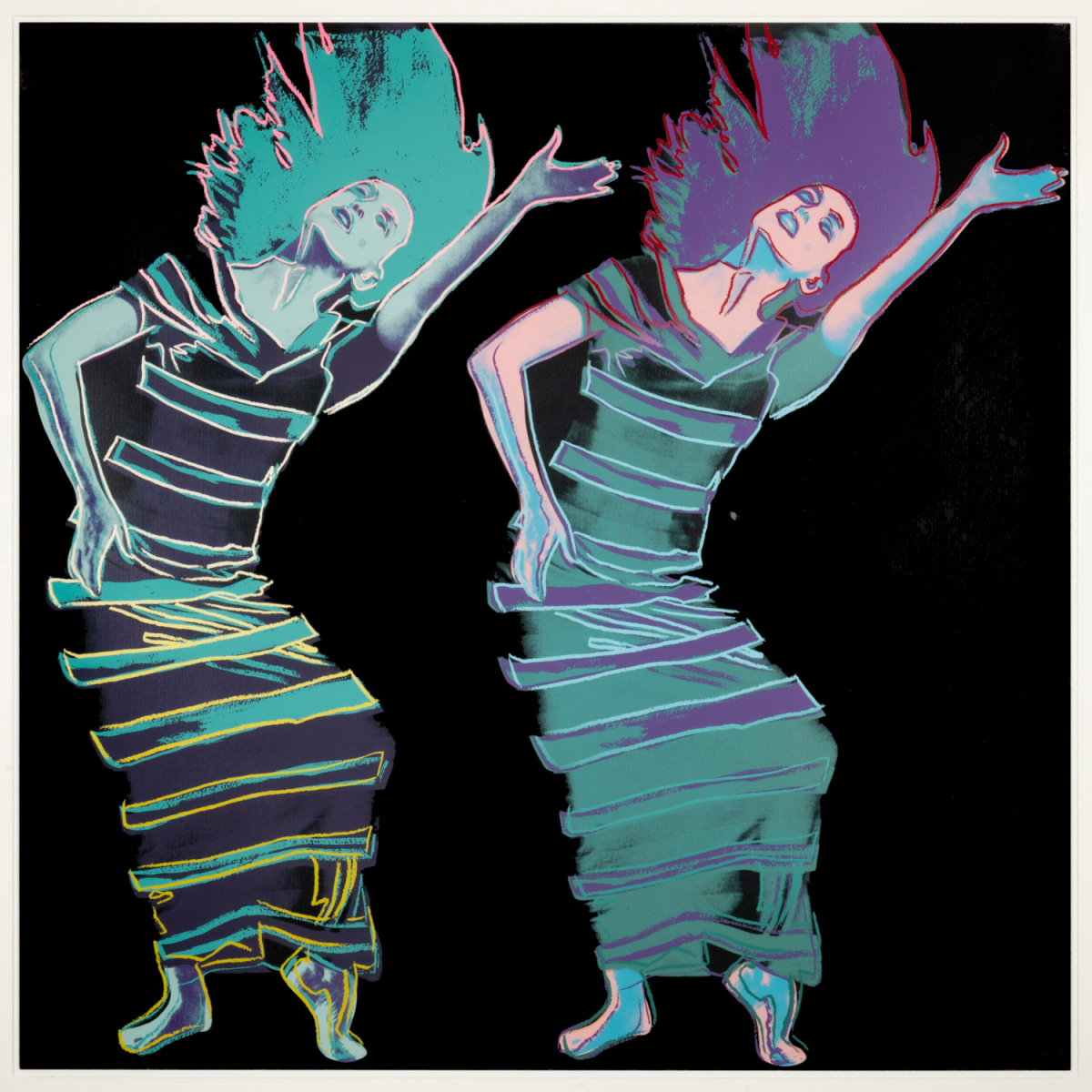 Andy Warhol, Satyric Festival Song, from Martha Graham, Screenprint