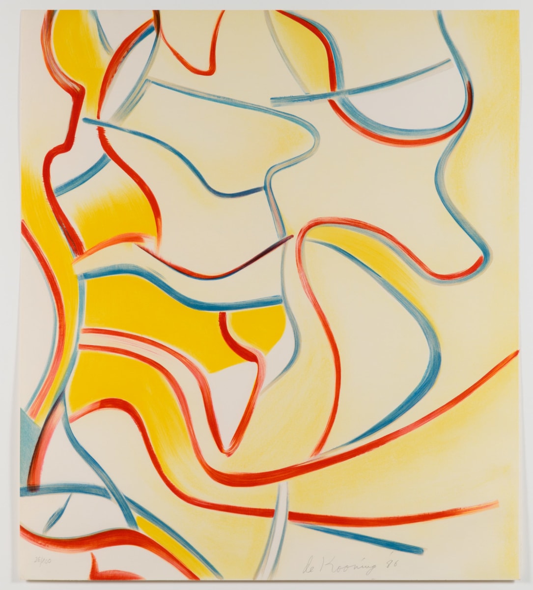 de Kooning Quatre Lithographies