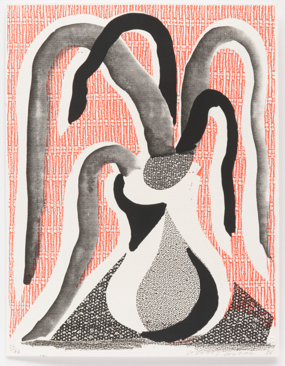 David Hockney, The Drooping Plant, June 1986