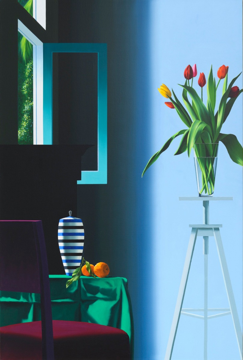 Bruce Cohen, Flowers on Tripod