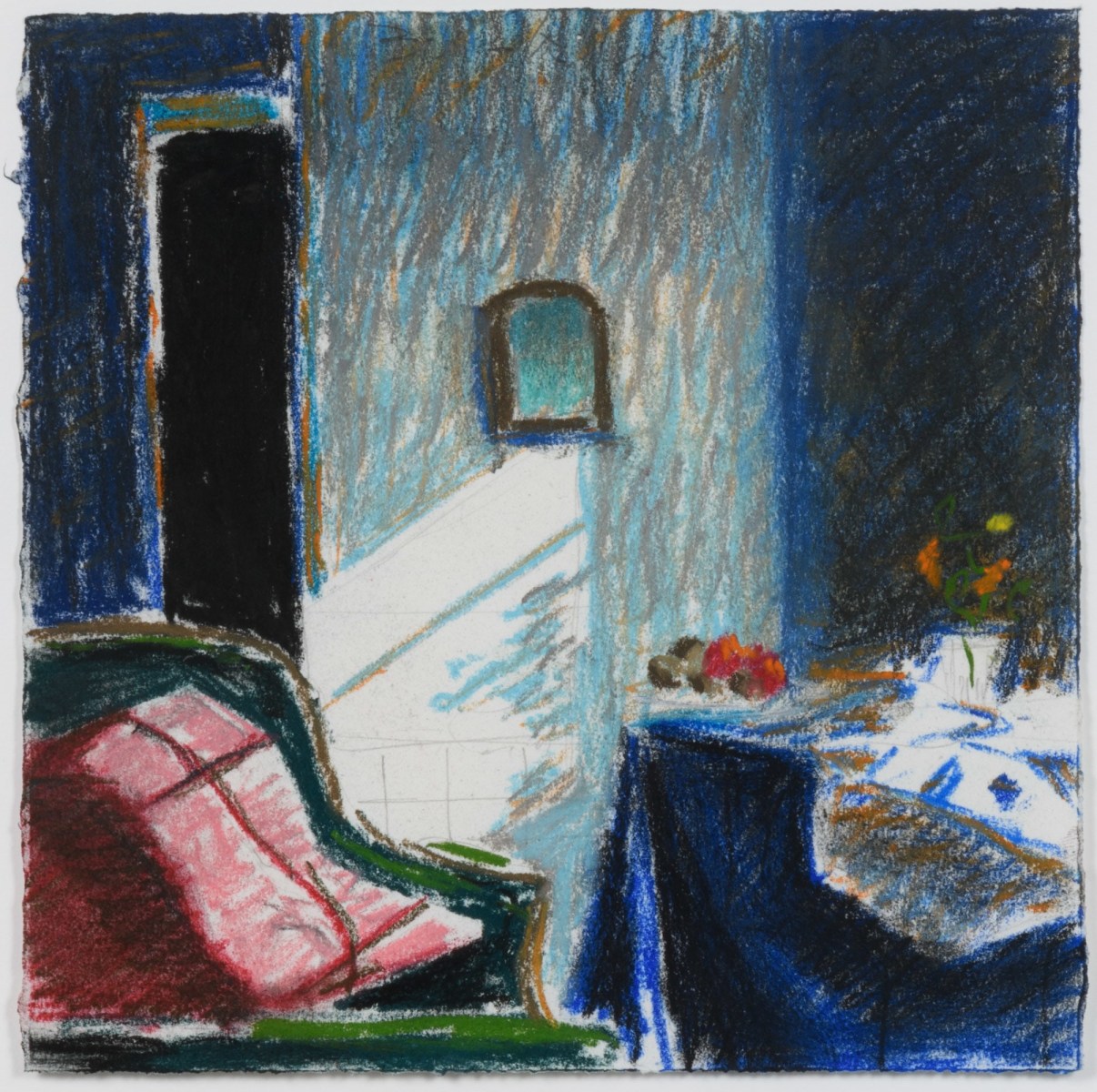 Bruce Cohen, Untitled #4, Pastel on paper, Signed in pencil, 2004