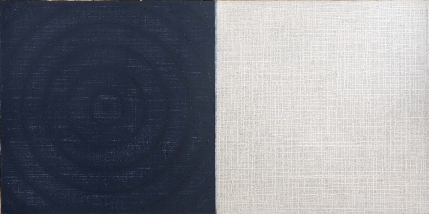 David Shapiro, Clearing 4, Acrylic on canvas