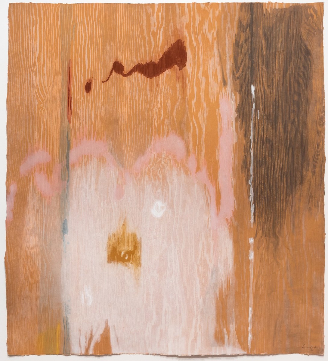 Helen Frankenthaler, Tales of Genji VI, 1998, Woodcut, Abstract, Expressionism, Signed