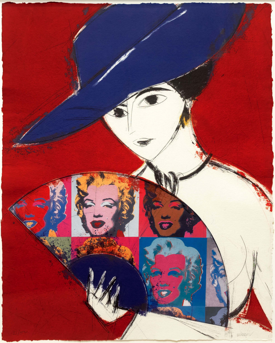 Manolo Valdes, Pamela I, Etching