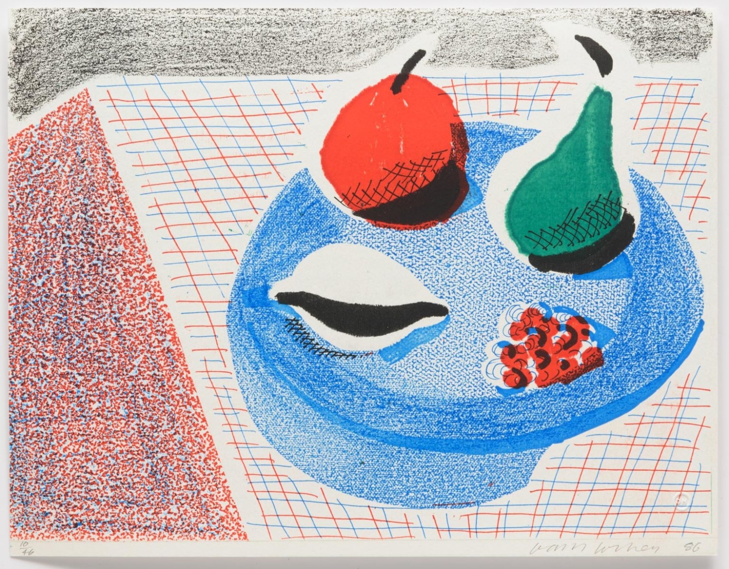 David Hockney, The Round Plate, April 1986