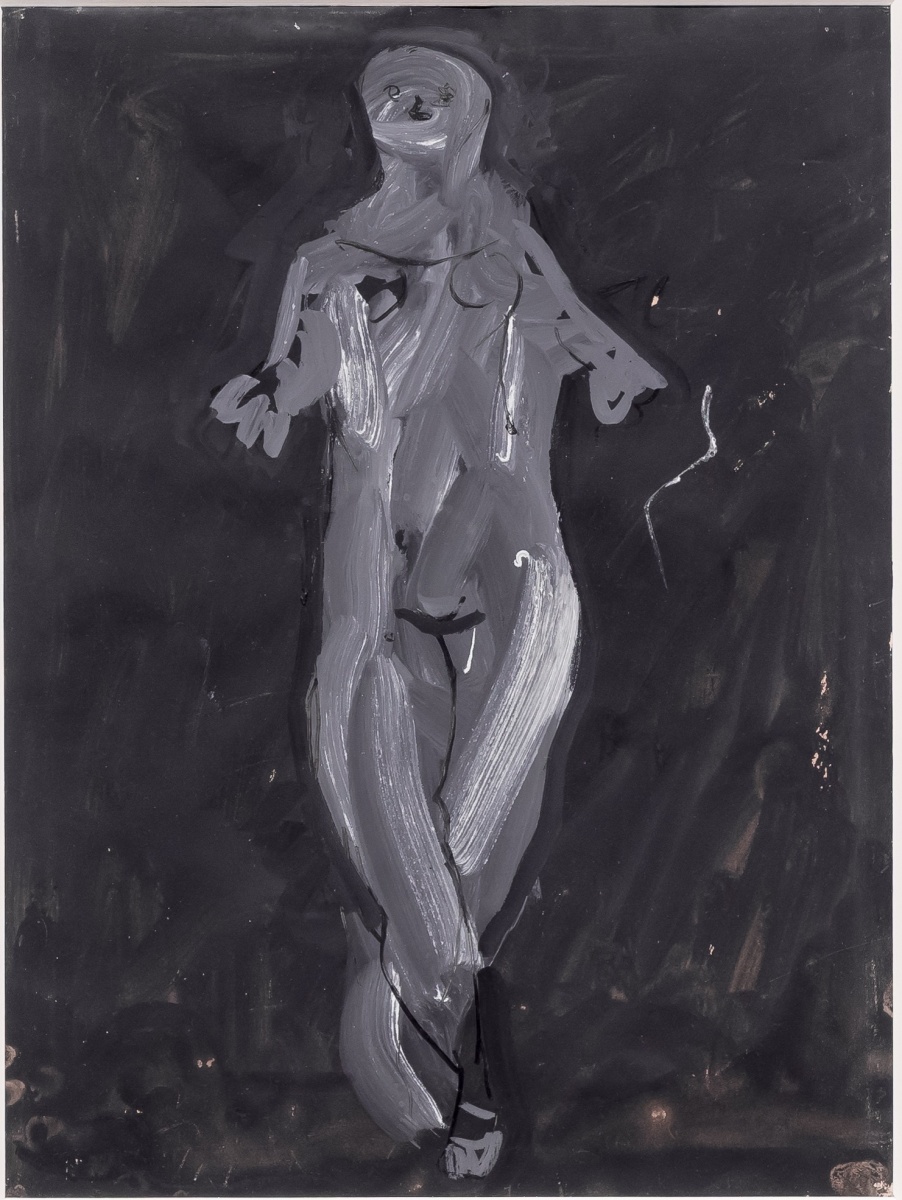 Marino Marini, Danzatrice, Gouache on paper