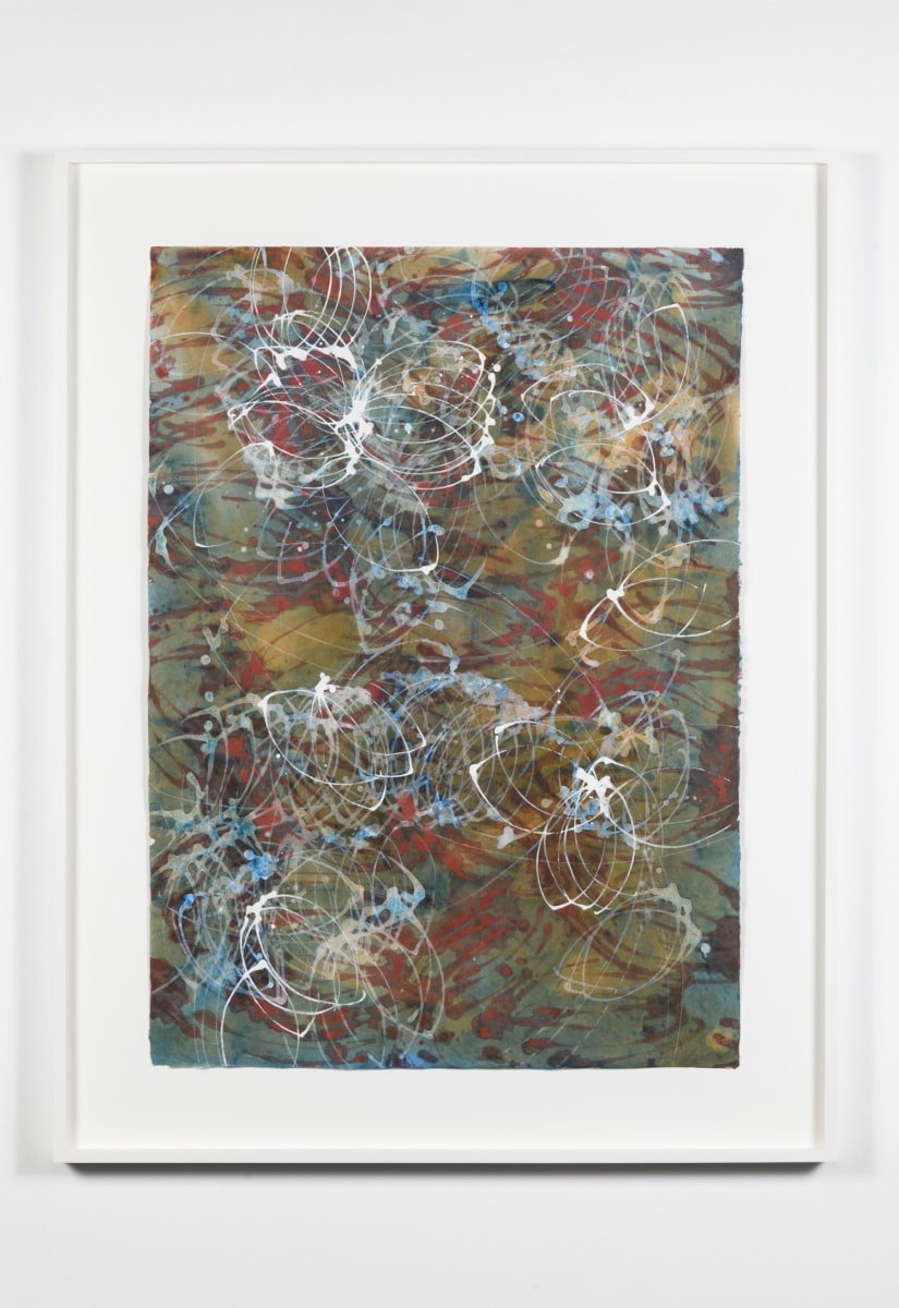 Marc Katano, New York Loops 050, 2006, monotype 37 x 26 inches