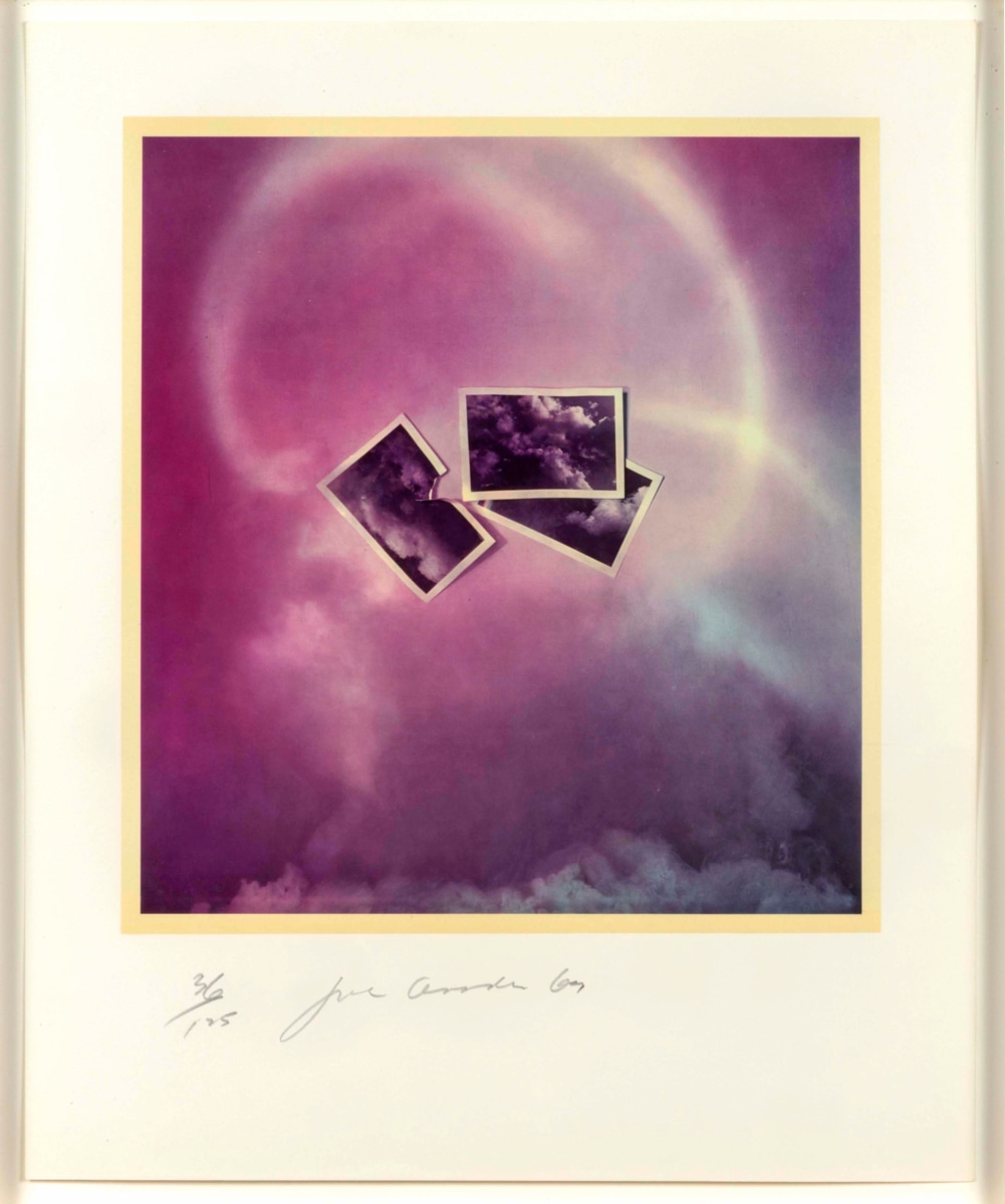 Joe Goode, Photo Cloud (Purple), Lithograph