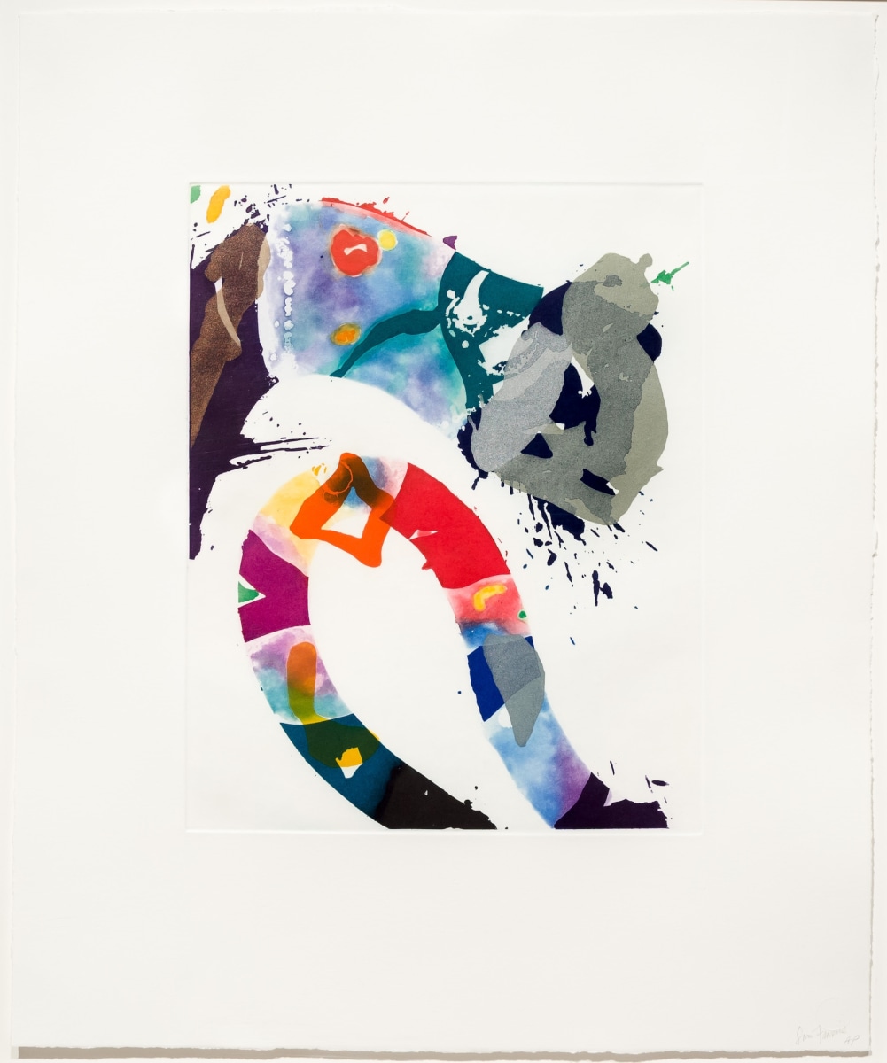 Sam Francis, Untitled, 1993, Etching, Signed print