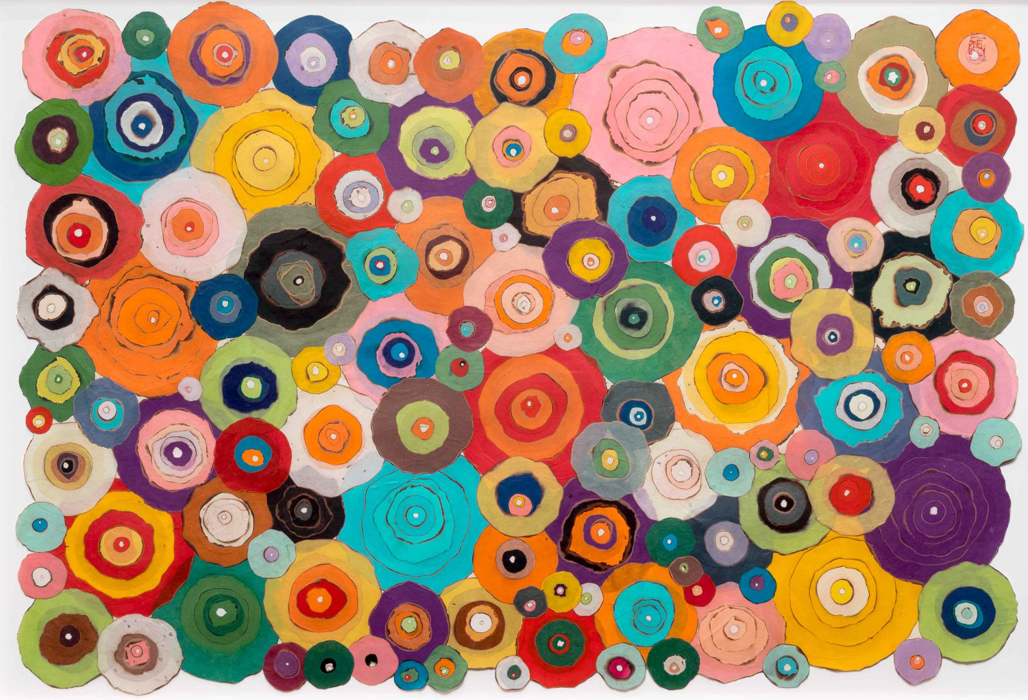 Minjung Kim, Pieno di Vuoto (Void in Fullness), Collage, Mixed media