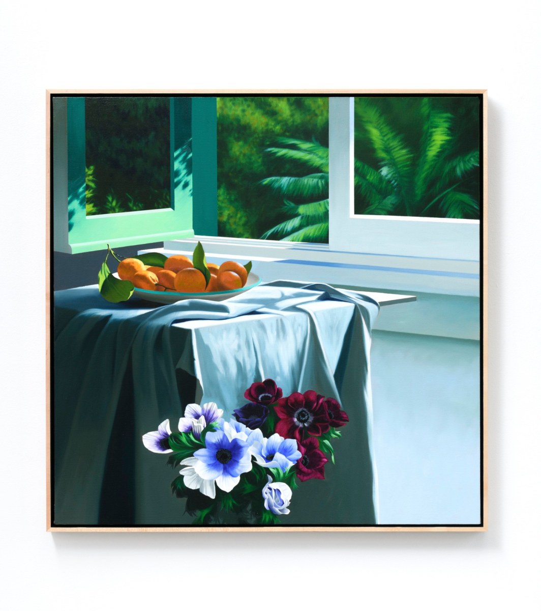 Bruce Cohen, Interior with Tangerines and Anemones, 2019