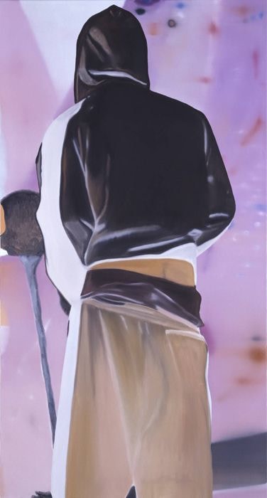Eberhard Havekost Ghost 1, 2004 Oil on canvas 59.2 x 31.6 in (150.3 x 80.2 cm) Collection of the Tate Modern, London