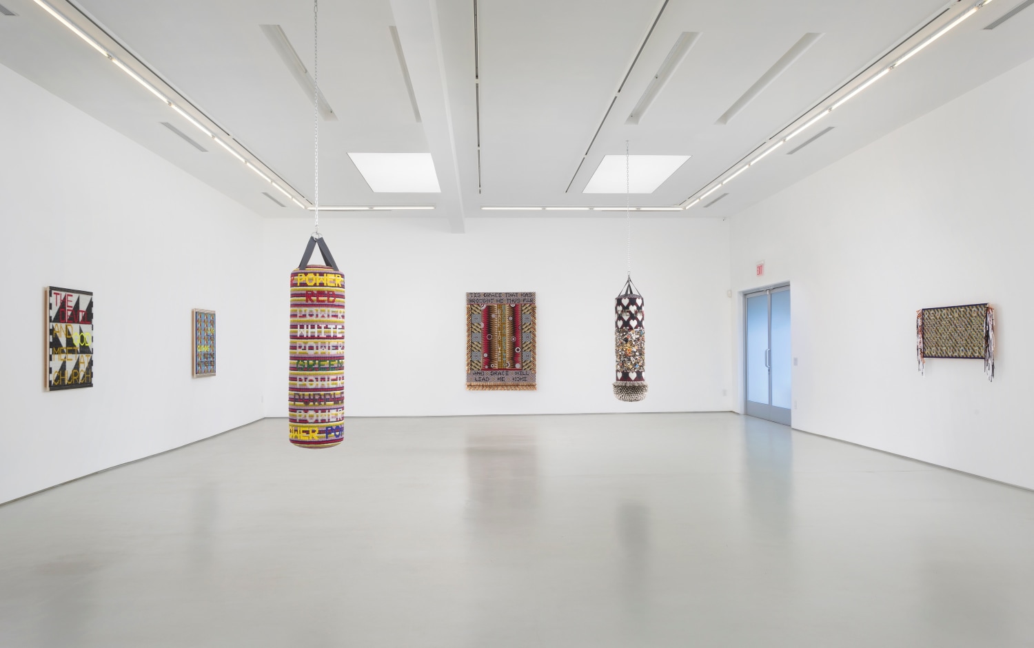 Jeffrey Gibson In Such Times Installation View