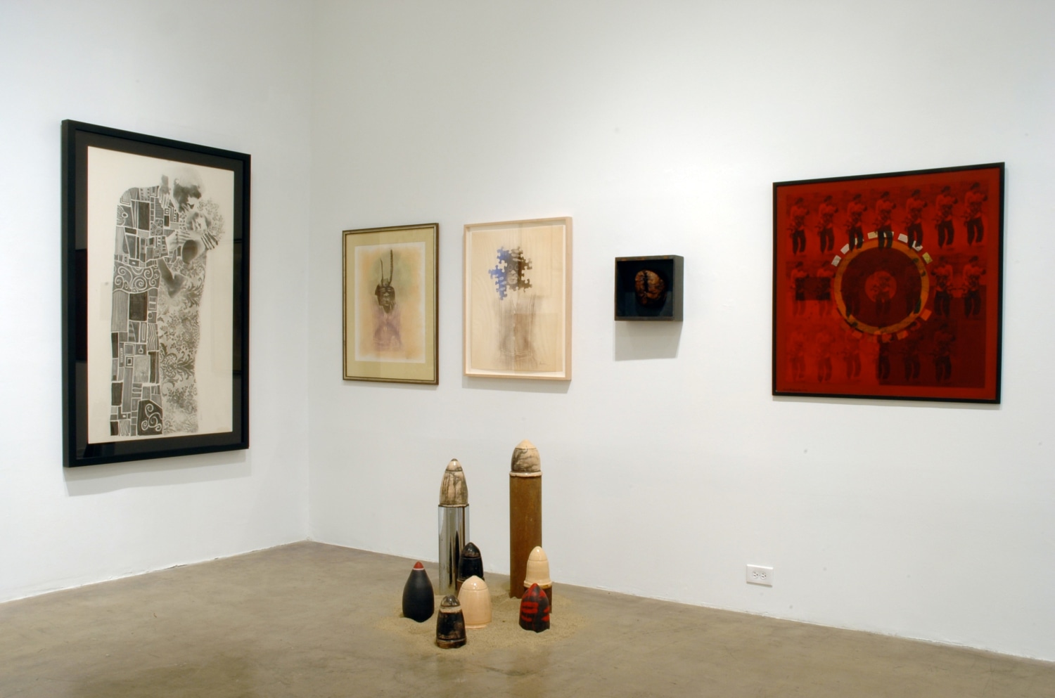 L.A. Object and David Hammons Body Prints